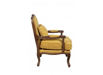 Мягкое полукресло с подлокотниками Nitro Yellow