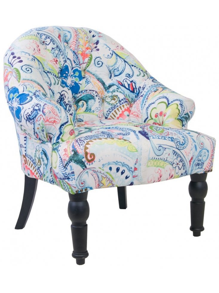 Низкое кресло Desta Flower