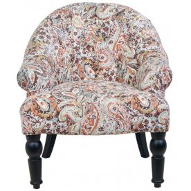 Низкое кресло Desta Orange Flower