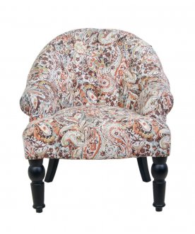 Низкое кресло Desta Orange Flower
