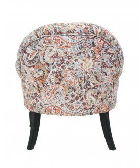 Низкое кресло Desta Orange Flower