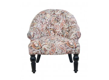 Низкое кресло Desta Orange Flower