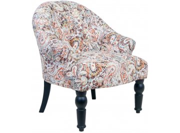 Низкое кресло Desta Orange Flower