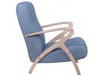 Низкое кресло Fobos blue