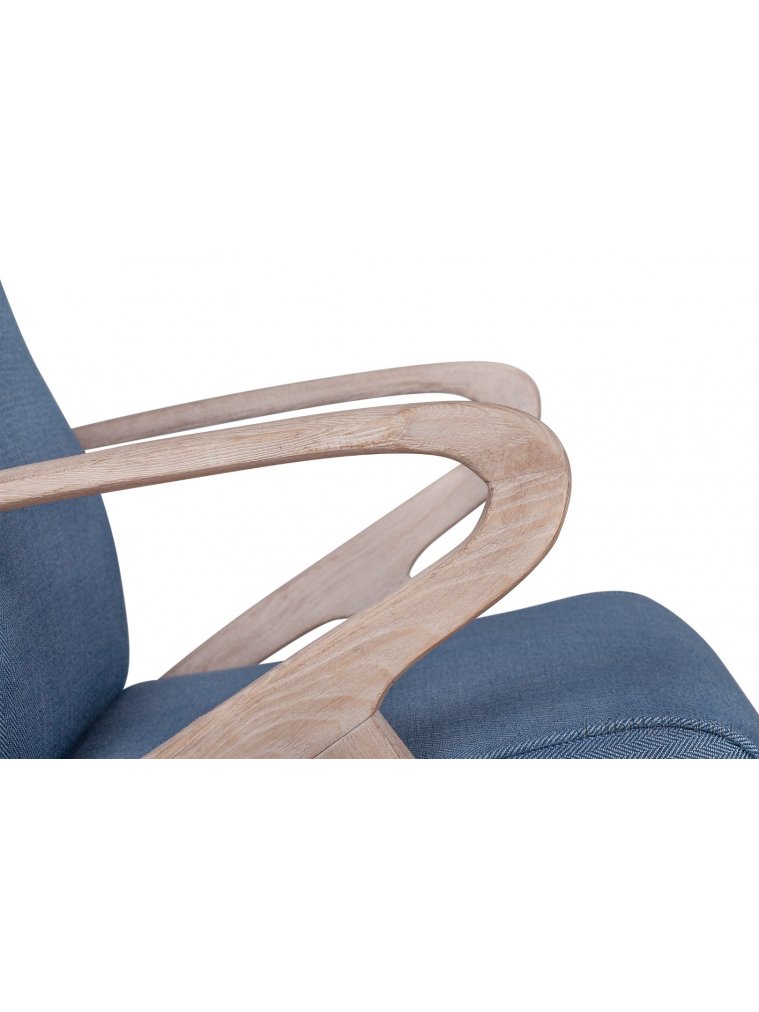 Низкое кресло Fobos blue