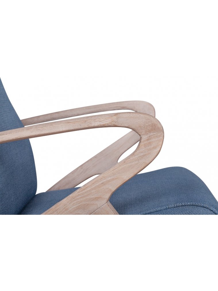 Низкое кресло Fobos blue