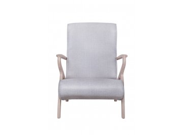 Низкое кресло Fobos light grey