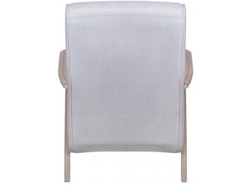 Низкое кресло Fobos light grey