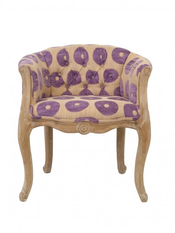 Низкое кресло Kandy Purple