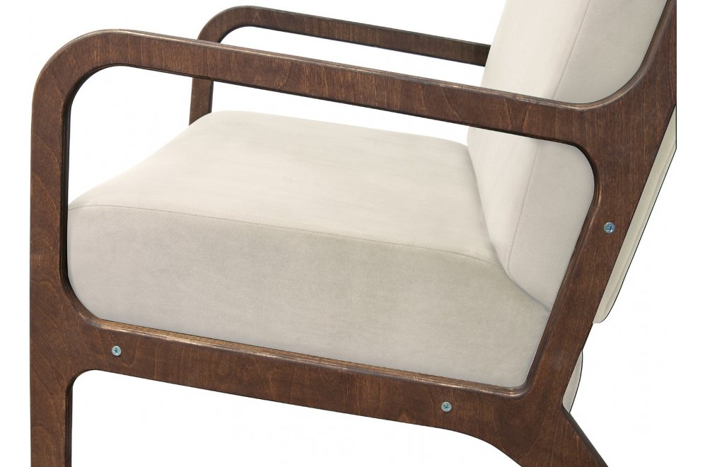 Низкое кресло Mody Beige