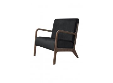 Низкое кресло Mody Black