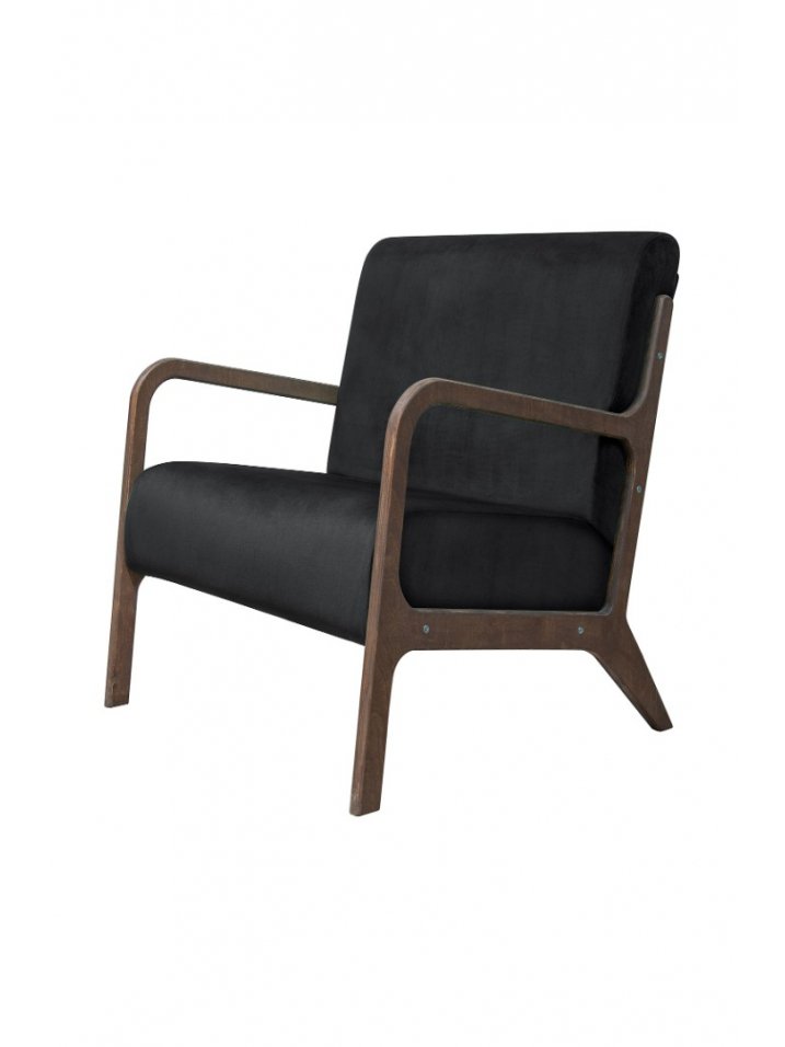 Низкое кресло Mody Black