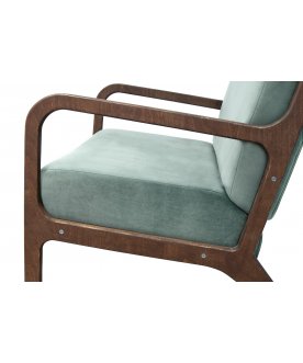 Низкое кресло Mody Green