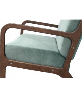 Низкое кресло Mody Green