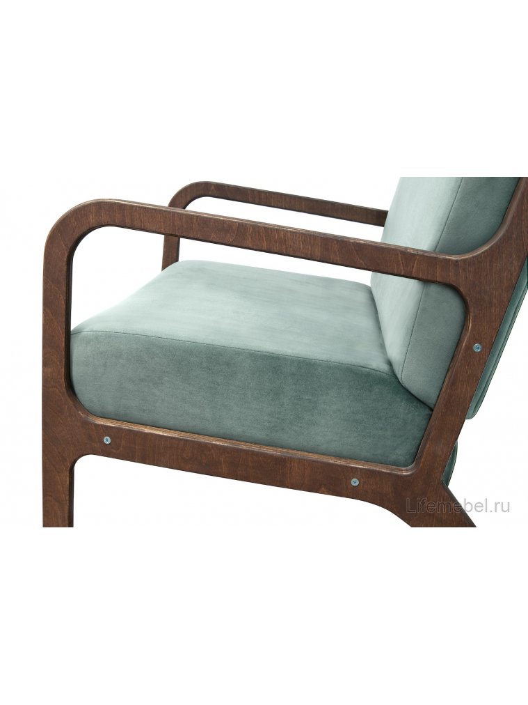 Низкое кресло Mody Green