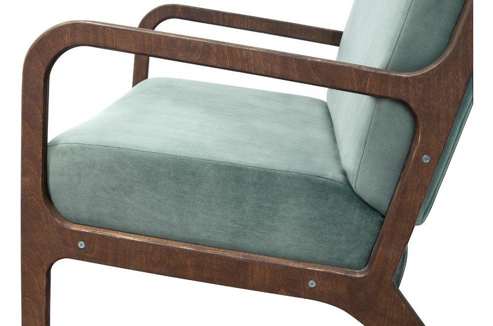 Низкое кресло Mody Green