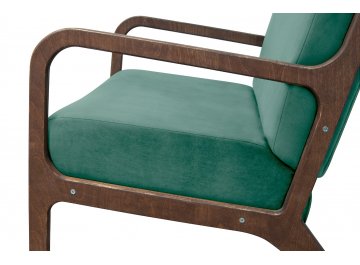 Низкое кресло Mody Green V2