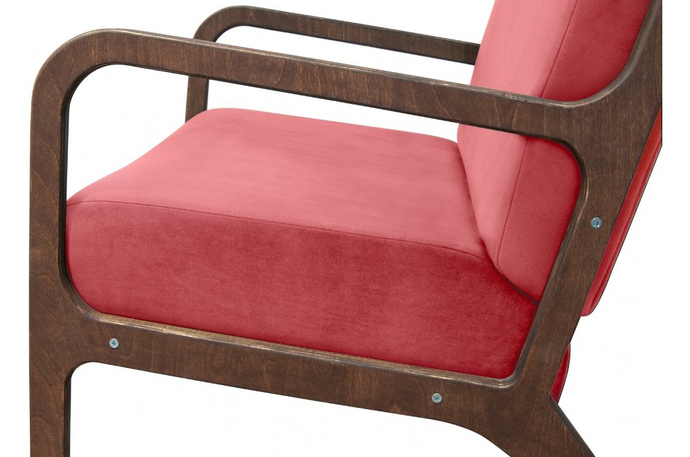 Низкое кресло Mody Karmin