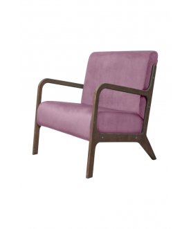 Низкое кресло Mody Pink