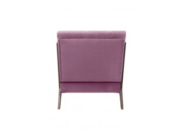 Низкое кресло Mody Pink