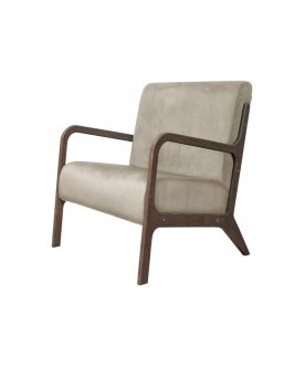 Низкое кресло Mody Taupe