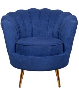 Низкое кресло Pearl Blue