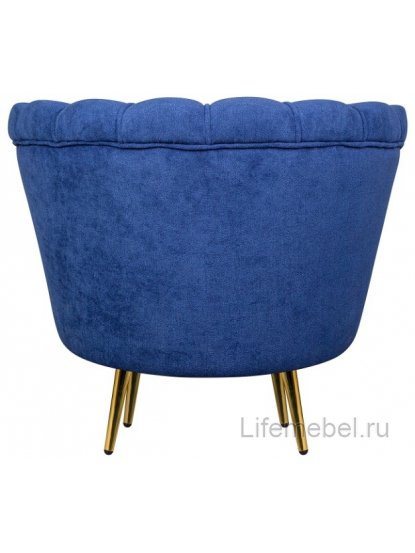 Низкое кресло Pearl Blue