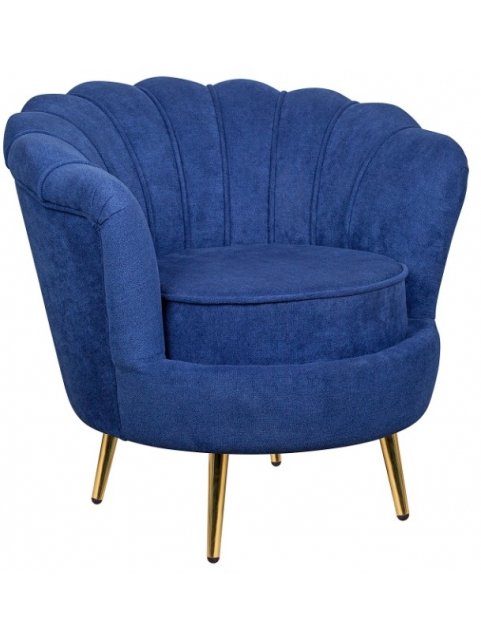 Низкое кресло Pearl Blue