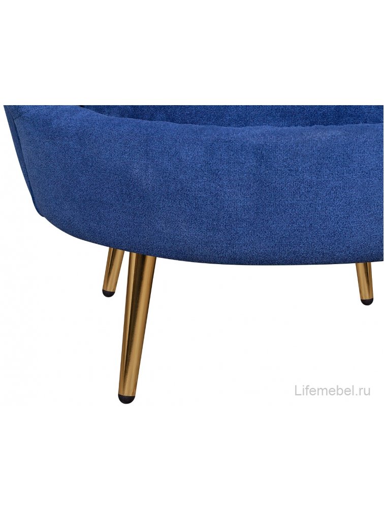 Низкое кресло Pearl Blue