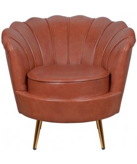 Низкое кресло Pearl Brown