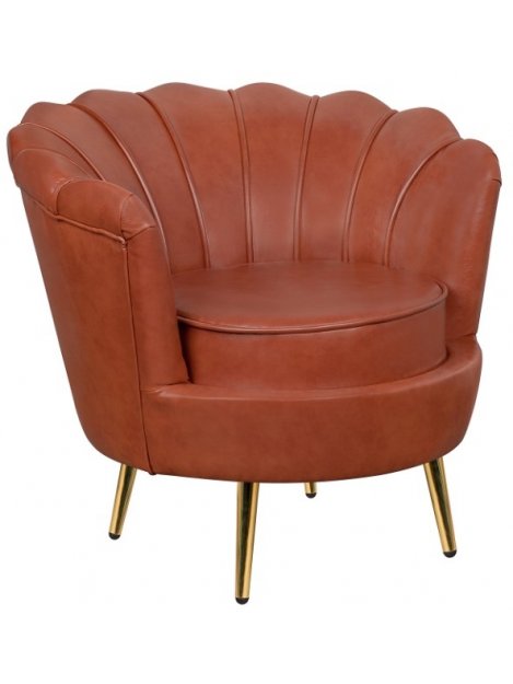 Низкое кресло Pearl Brown