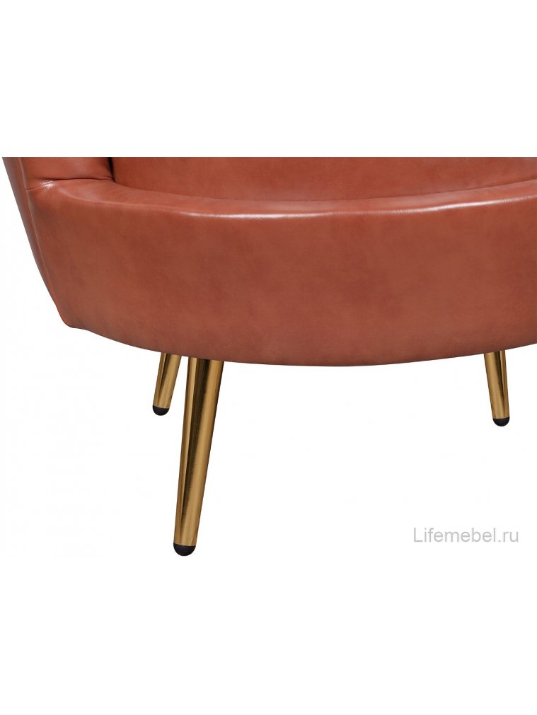 Низкое кресло Pearl Brown