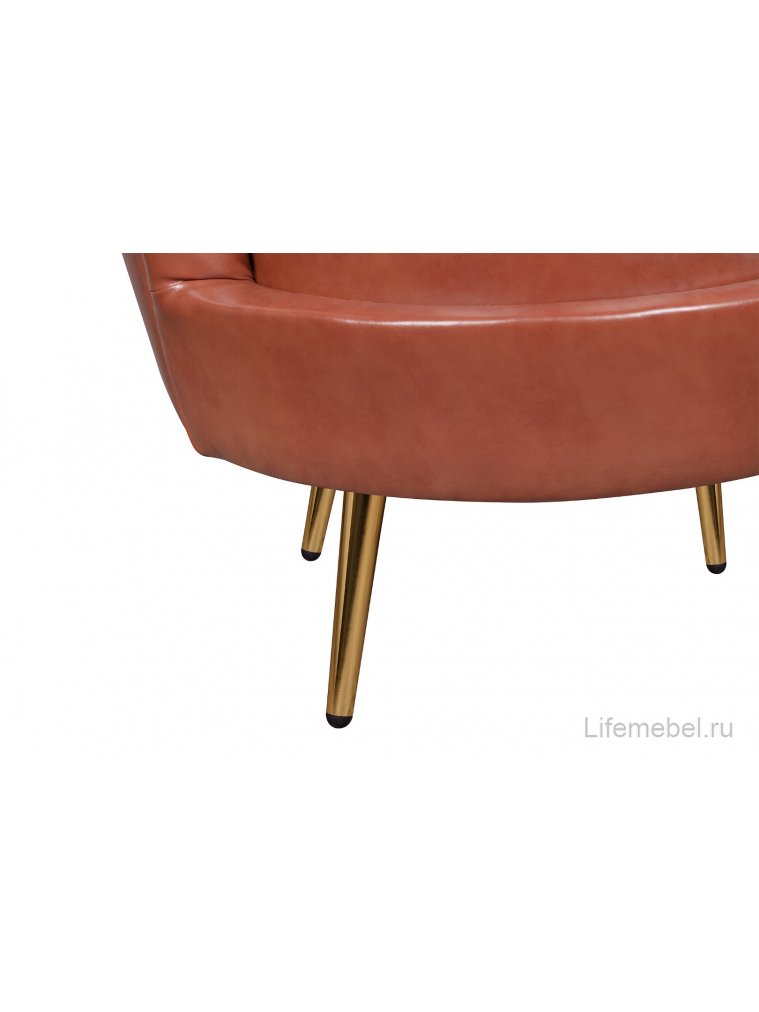 Низкое кресло Pearl Brown