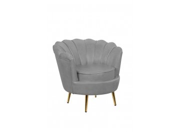 Низкое кресло Pearl Grey V2