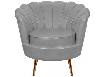 Низкое кресло Pearl Grey V2