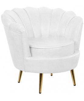 Низкое кресло Pearl White