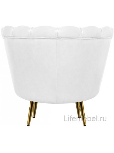 Низкое кресло Pearl White