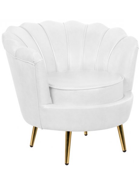 Низкое кресло Pearl White