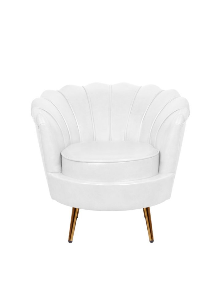 Низкое кресло Pearl White