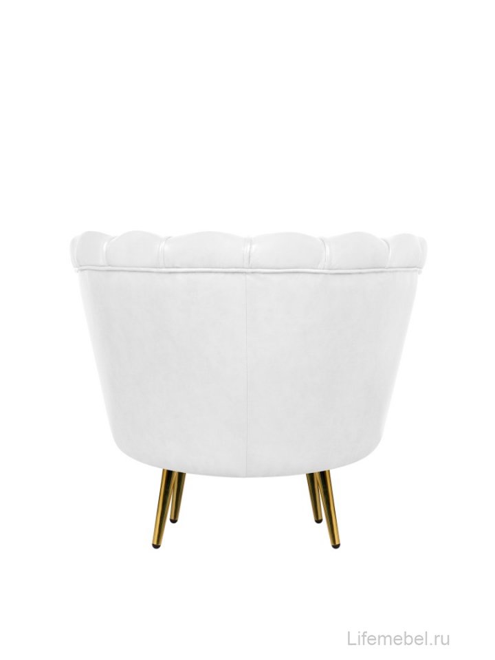Низкое кресло Pearl White
