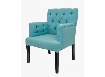 Низкое кресло Zander Blue