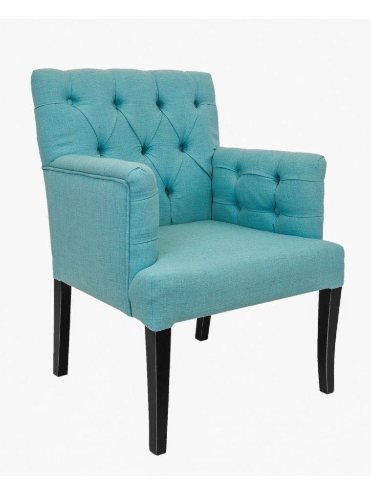 Низкое кресло Zander Blue