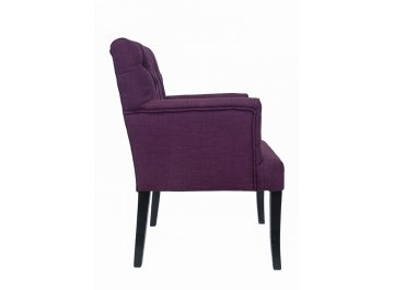 Низкое кресло Zander Purple