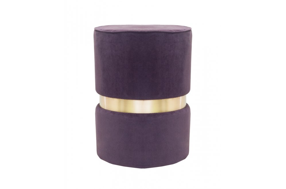 Дизайнерский пуф Brassy Violet