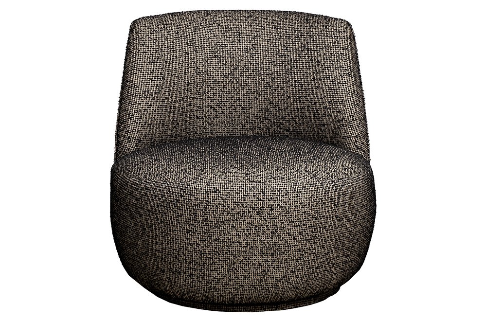 Пуф Риволи черный