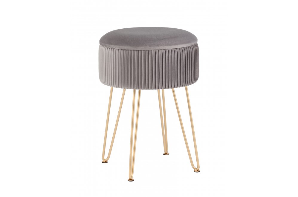 Пуф Вистар серый