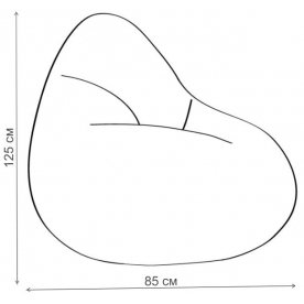 Пуф-мешок Ленни XL