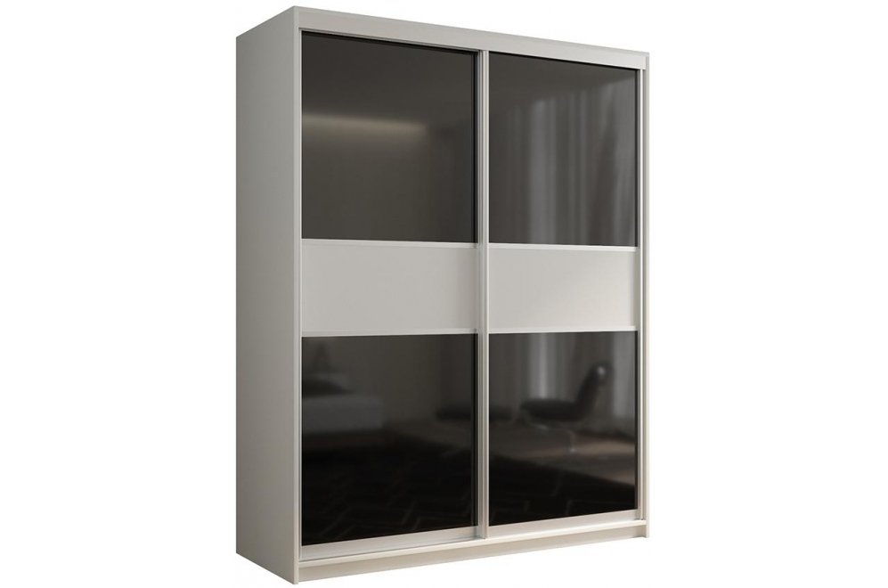 Шкаф-купе Кааппи 12 120х60 белый бриллиант