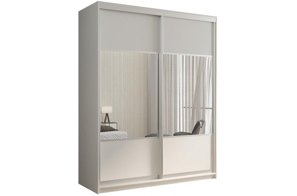 Шкаф-купе Кааппи 6 120х45 белый бриллиант