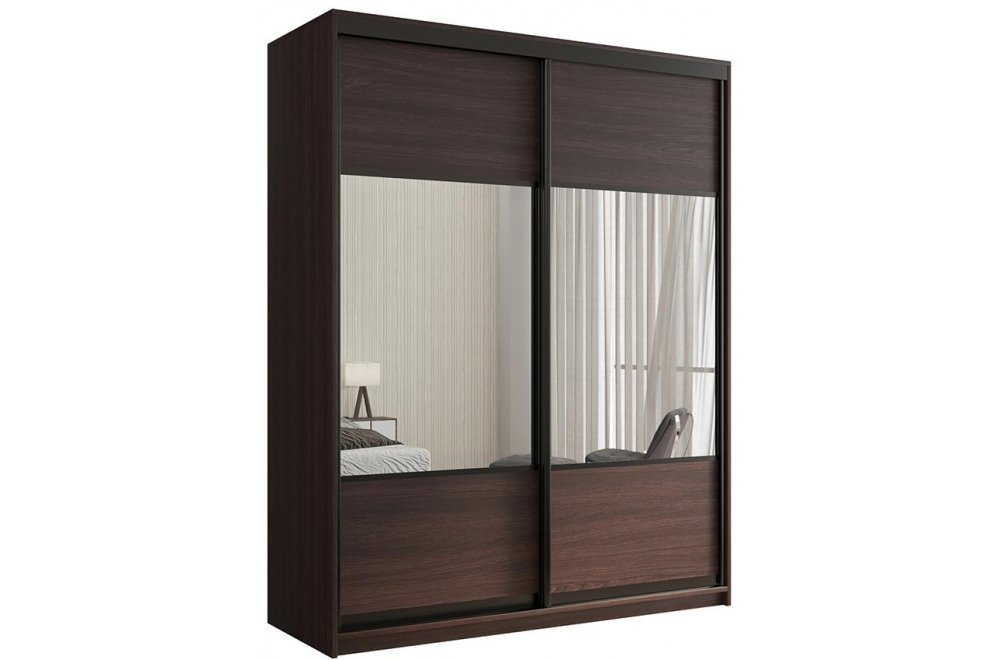 Шкаф-купе Кааппи 6 140х45 венге